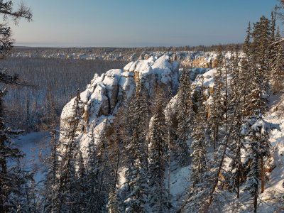 Река Синяя. Синские столбы