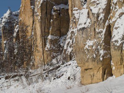 Река Синяя. Синские столбы