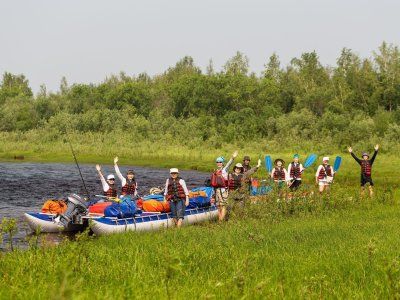 Сплав по реке Синяя. Июль 2020 г.