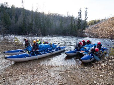 О надувных катамаранах, используемых в водных турах "инЯкутия"