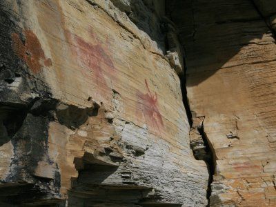 Наскальные рисунки реки Амга