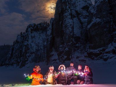 Река Синяя. Синские столбы