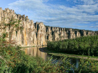 Река Синяя. Синские столбы