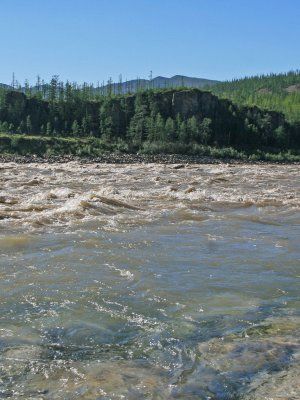Река Индигирка. Через Ущелье Восторга и Восхищения! Маршрут: п.Усть-Нера - с.Хонуу