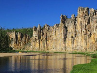 Река Синяя. Синские столбы