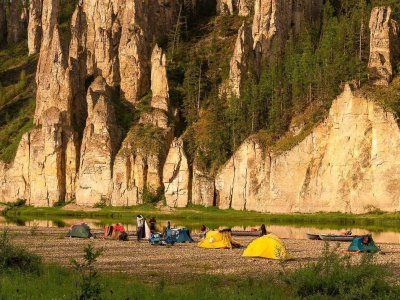 Сплав по реке Синяя. Июль 2020 г.