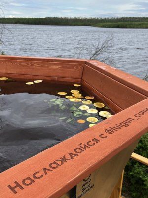 Рыбалка на тайменя на реке Дянышка