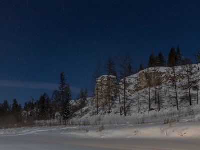 Река Синяя. Синские столбы