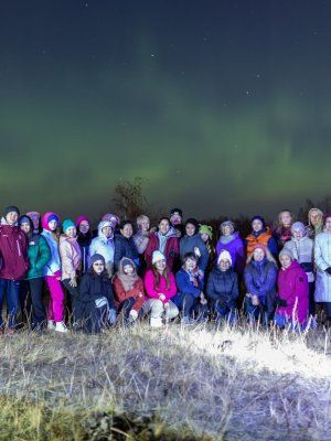 Охота за Северным Сиянием рядом с Якутском