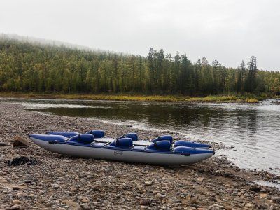 О надувных катамаранах, используемых в водных турах "инЯкутия"