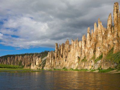 Река Синяя. Синские столбы