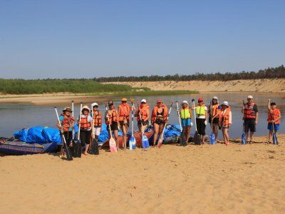 Золотые скалы реки Синяя