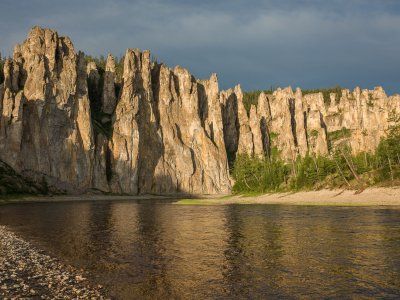 Река Синяя. Синские столбы