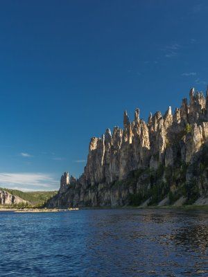 "Золотые Скалы реки Синяя". Синские, Ленские Столбы