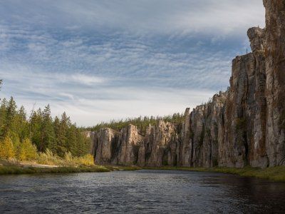 Река Синяя. Синские столбы