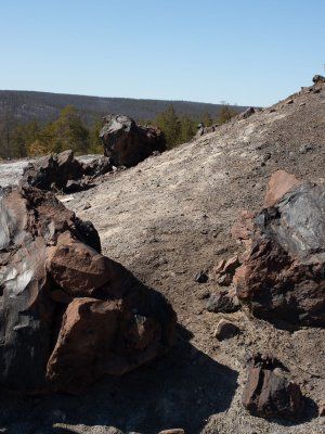 К древним вулканам Туймаады. Молотовская Падь, наскальные рисунки Туймаады