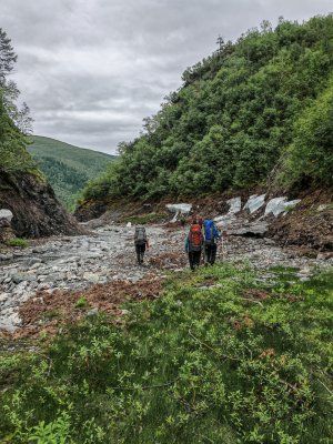 «В горах Семи Хребтов. Водопады хребта Сэттэ Дабан»