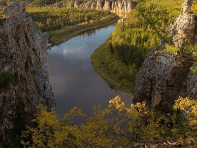 Река Синяя. Синские столбы