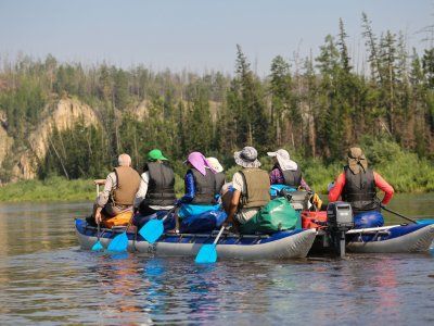 О надувных катамаранах, используемых в водных турах "инЯкутия"